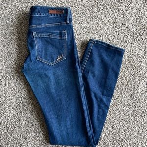 Express Skinny Low Rise Jeans - Size 4L